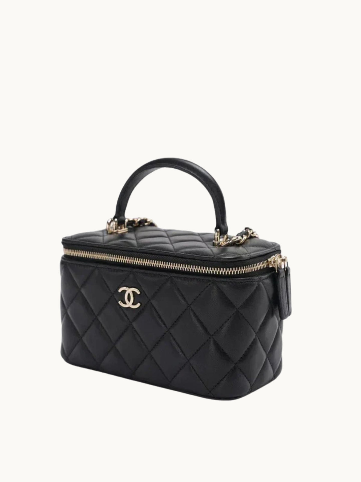 TOP HANDLE VANITY BAG - PREMIUM QUALITY