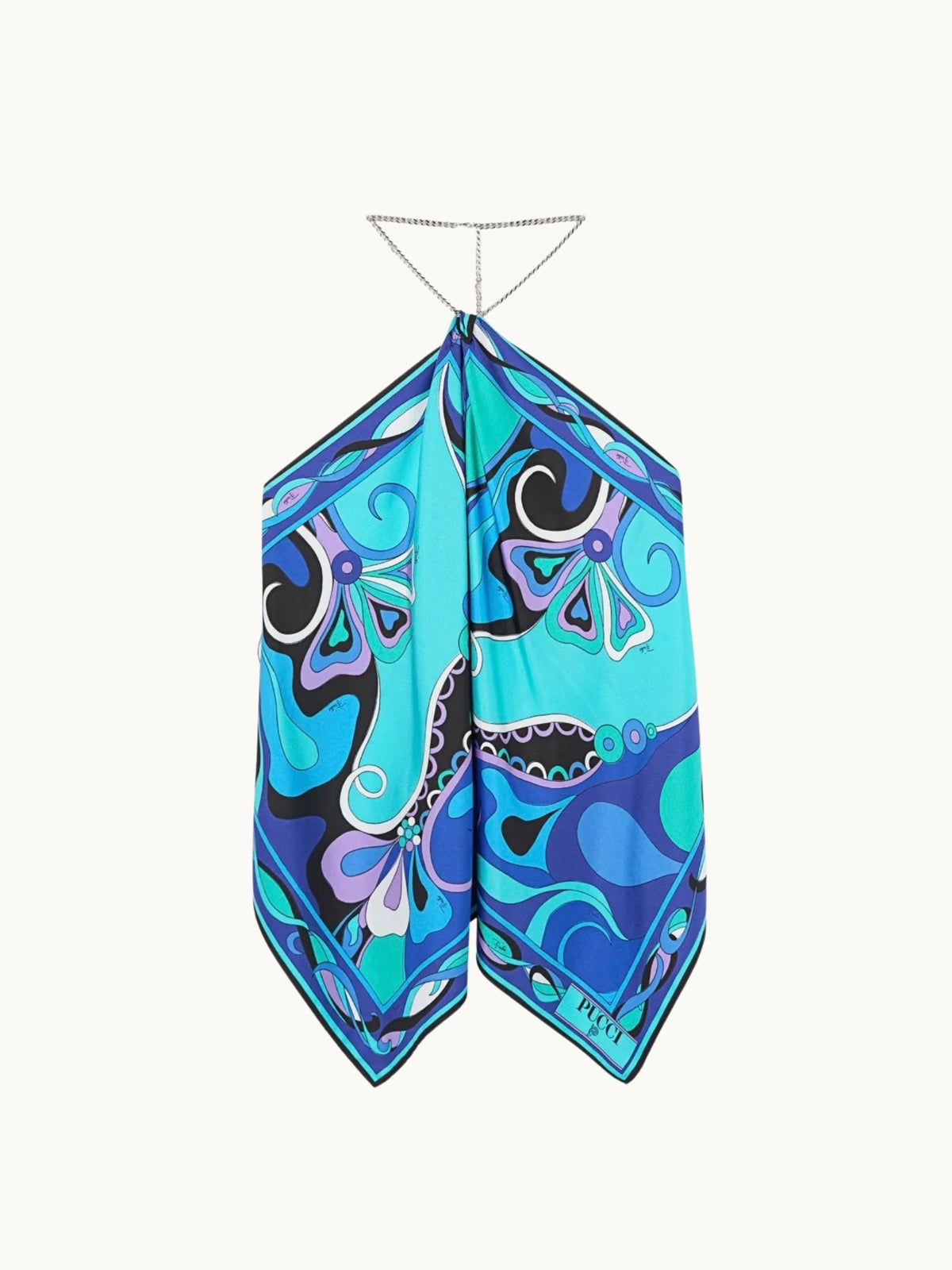 PUC SAIMY DARK BLUE TOP