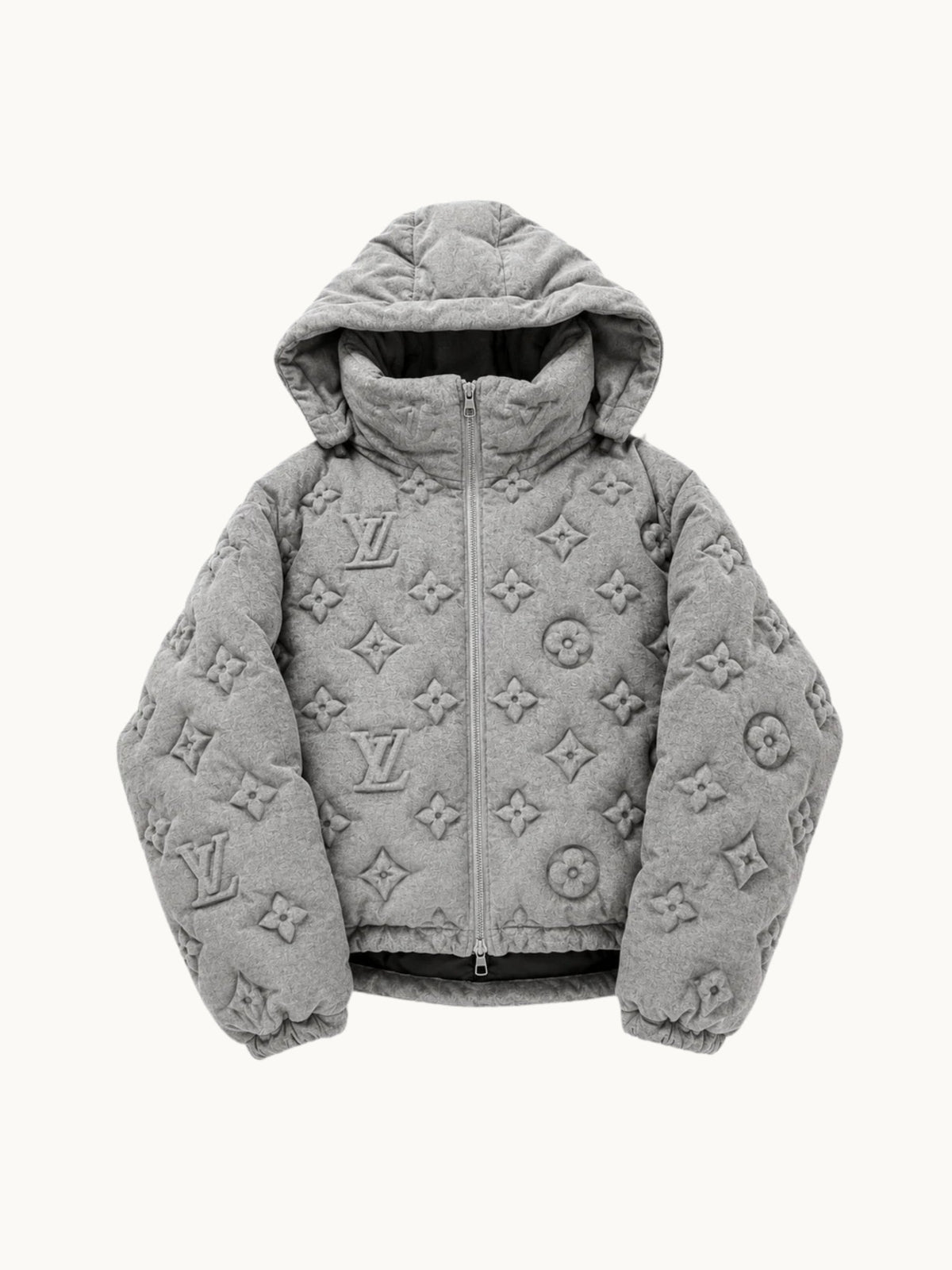 ICONIC PUFFER COAT GREY