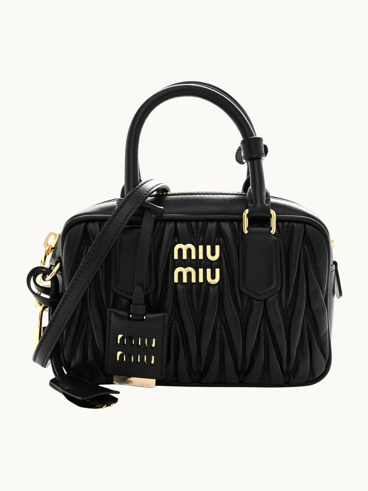 MIUE MINI BAG BLACK