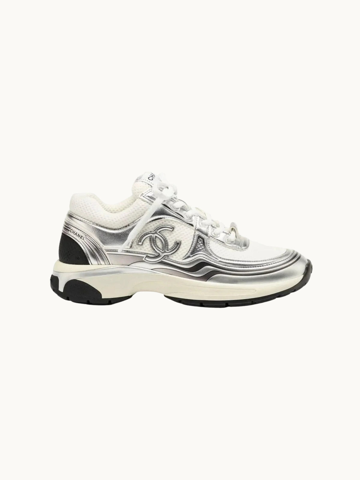 NELA SILVER SNEAKERS