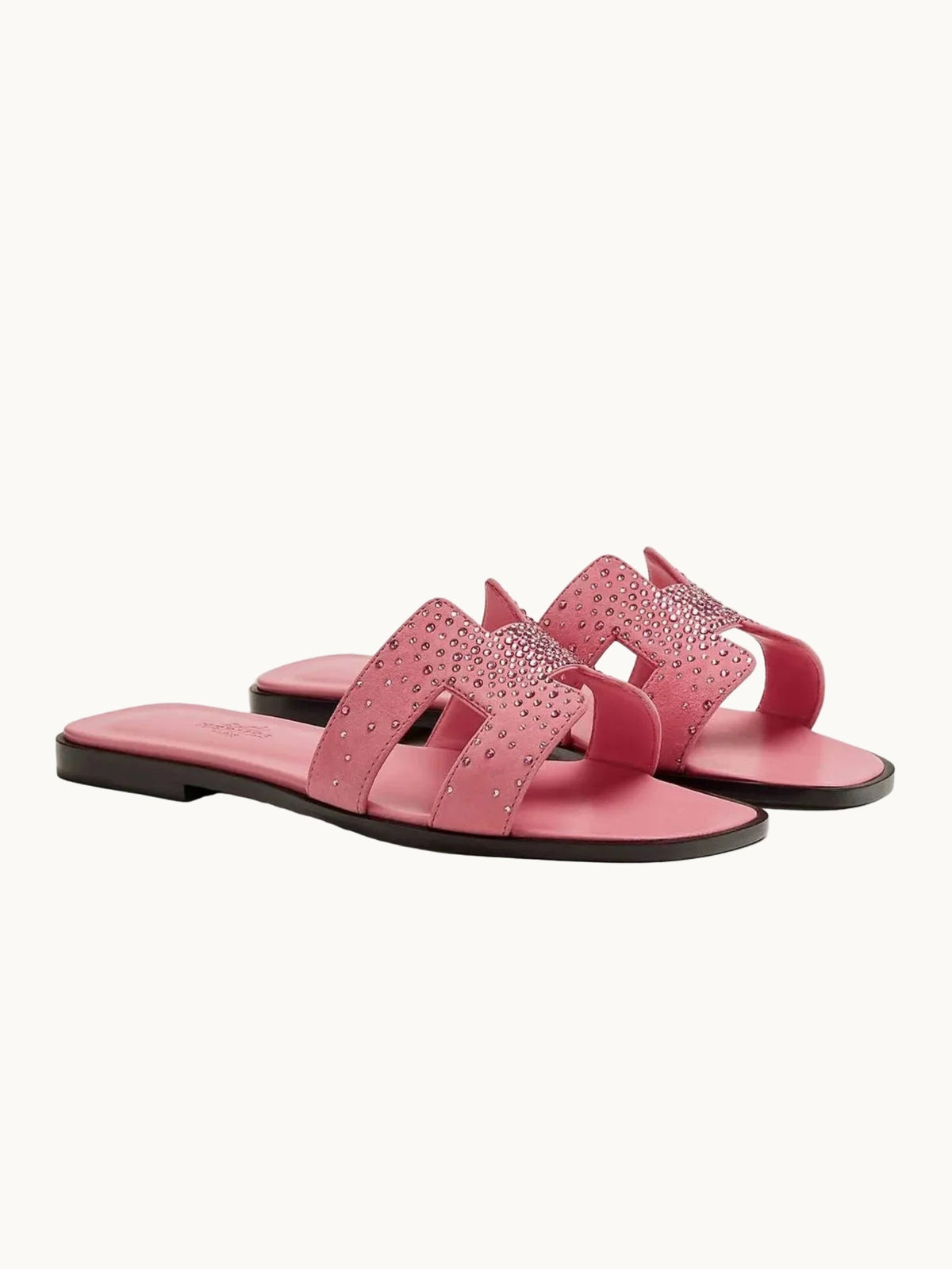 HÈR PINK SPARKLE SANDALES