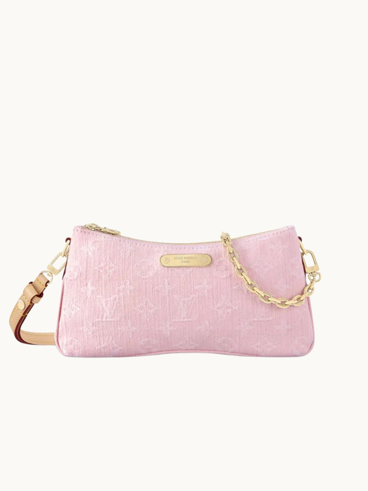 SMALL LIGHT PINK DENIM BAG