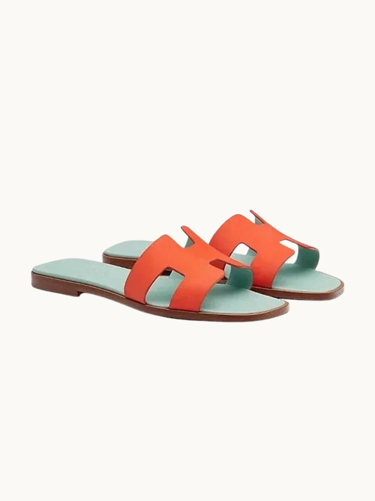 HÈR TIFFANY ORANGE SANDALES