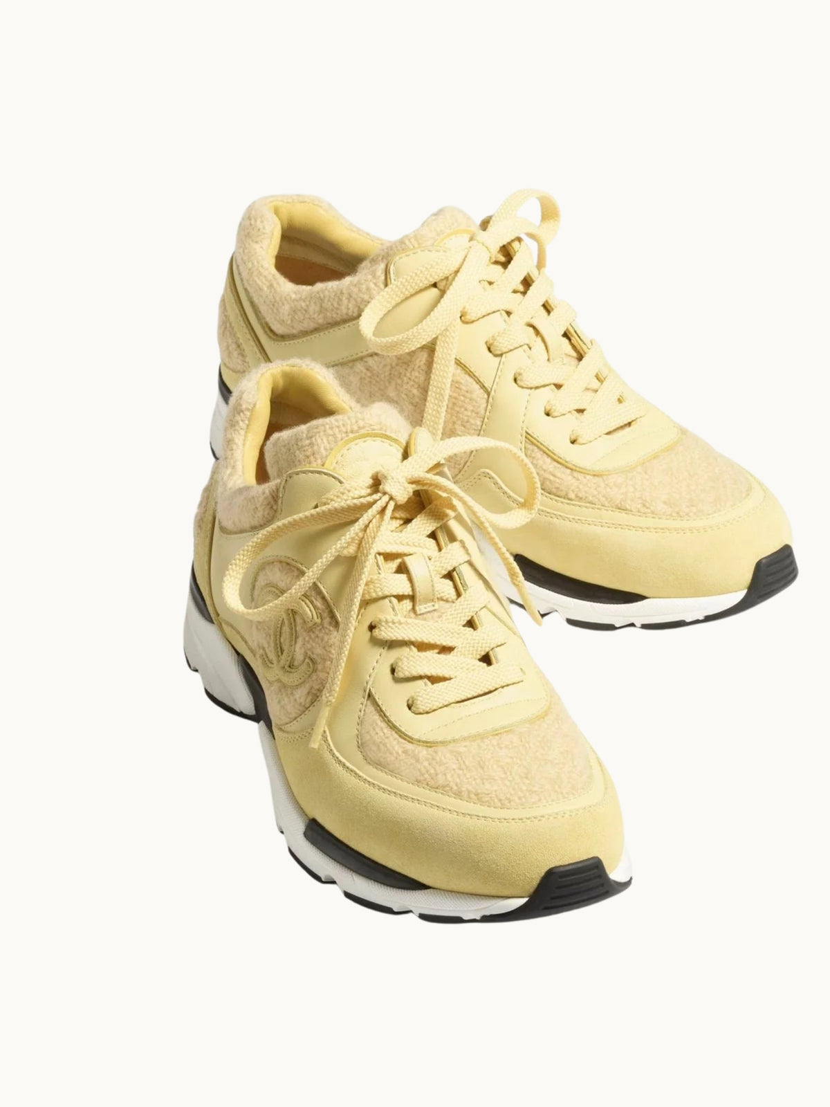 NELA BUTTER YELLOW SNEAKERS