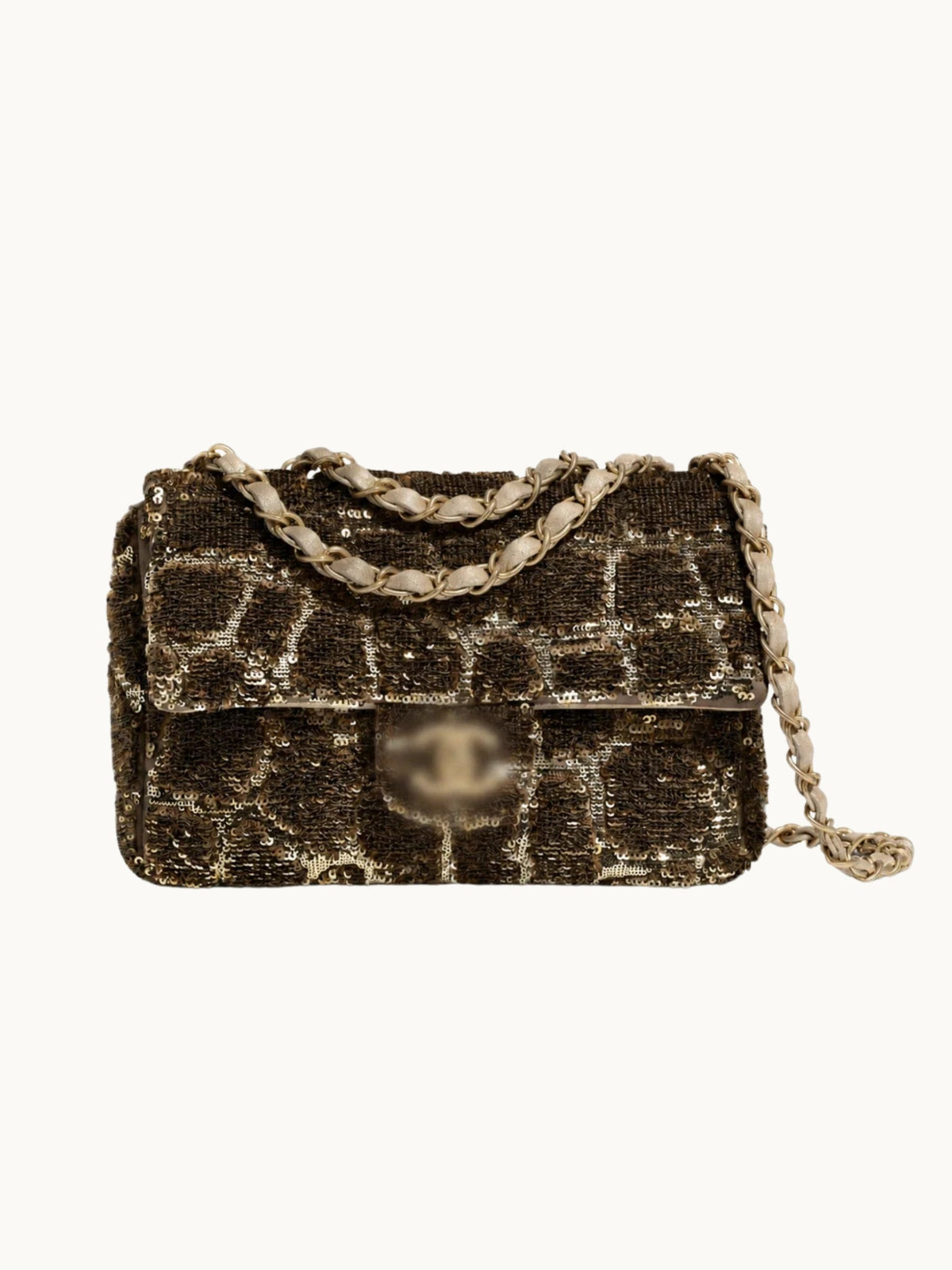 BROWN PATTERN BAG