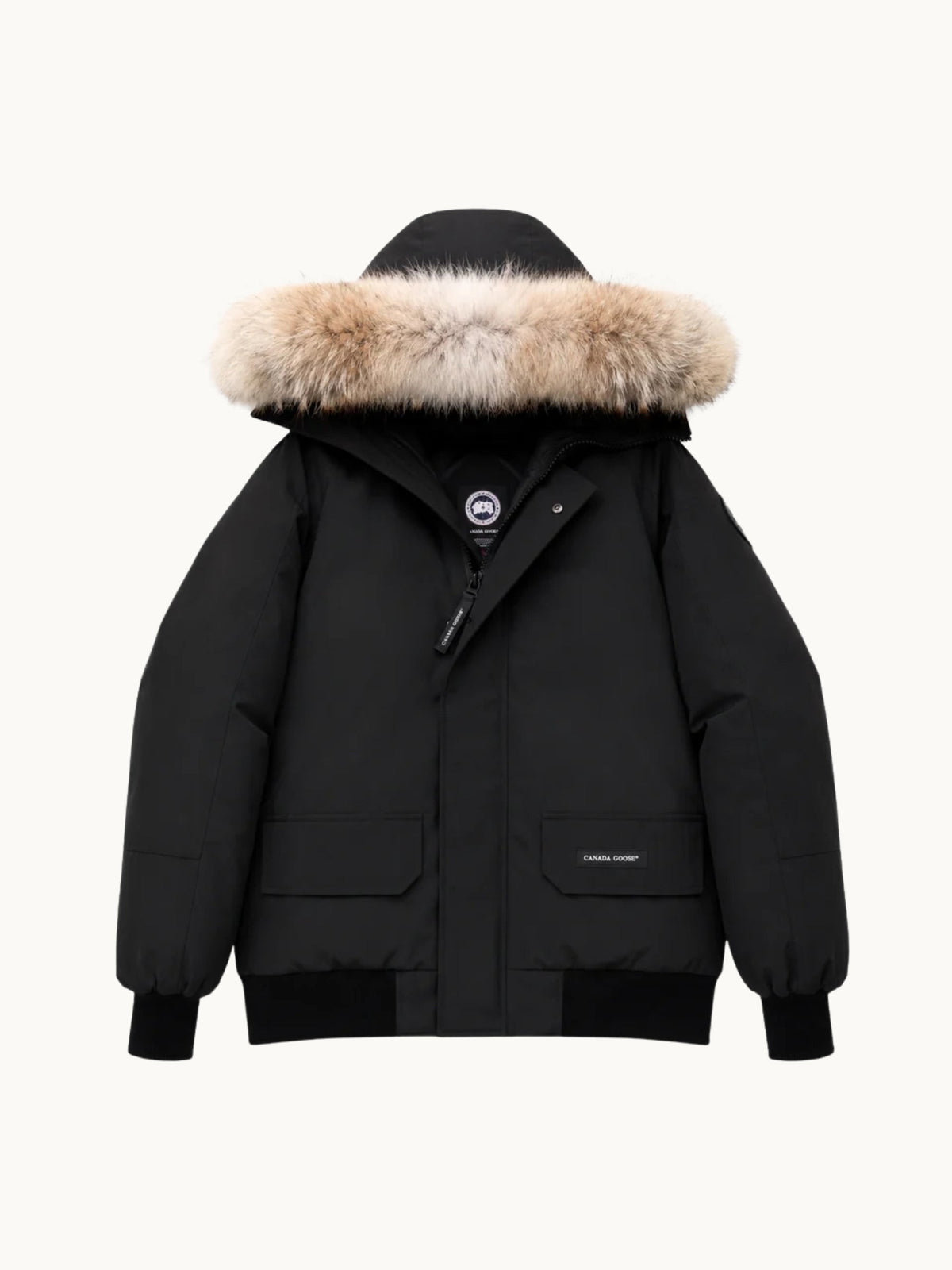 FLUFFY FUR TRIM JACKET