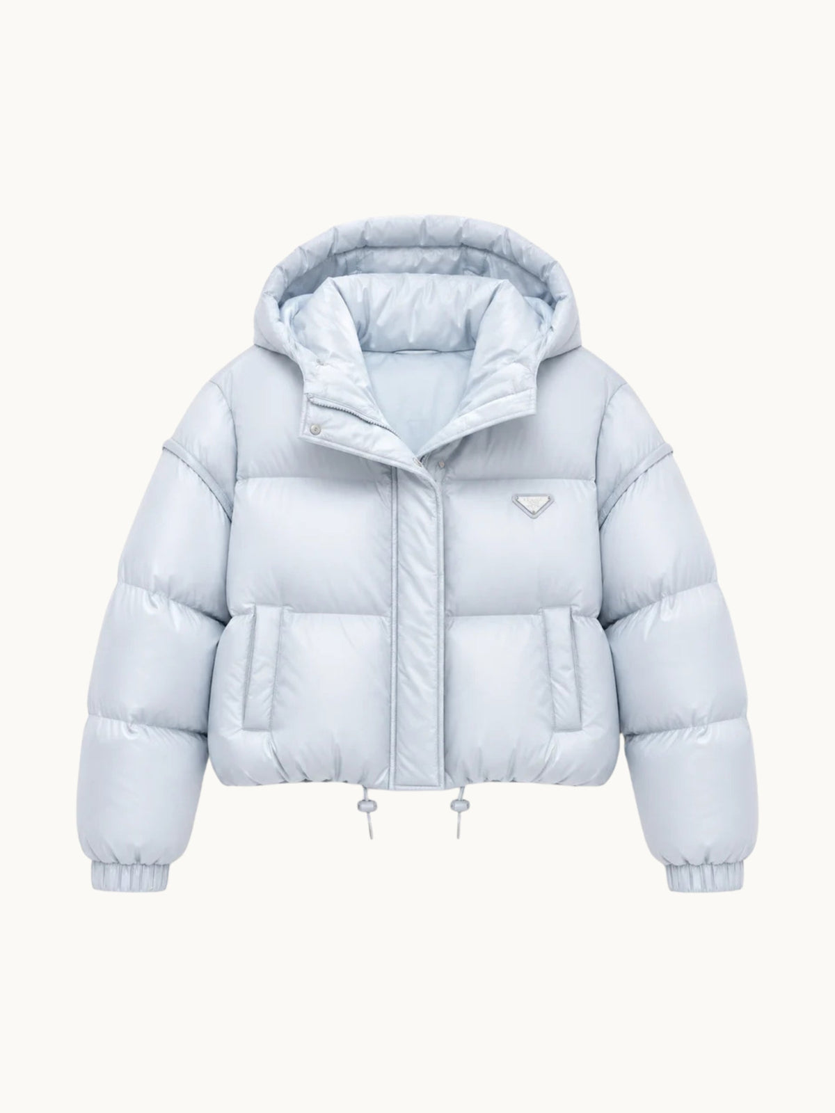 TRIANGLE LIGHT BLUE COAT