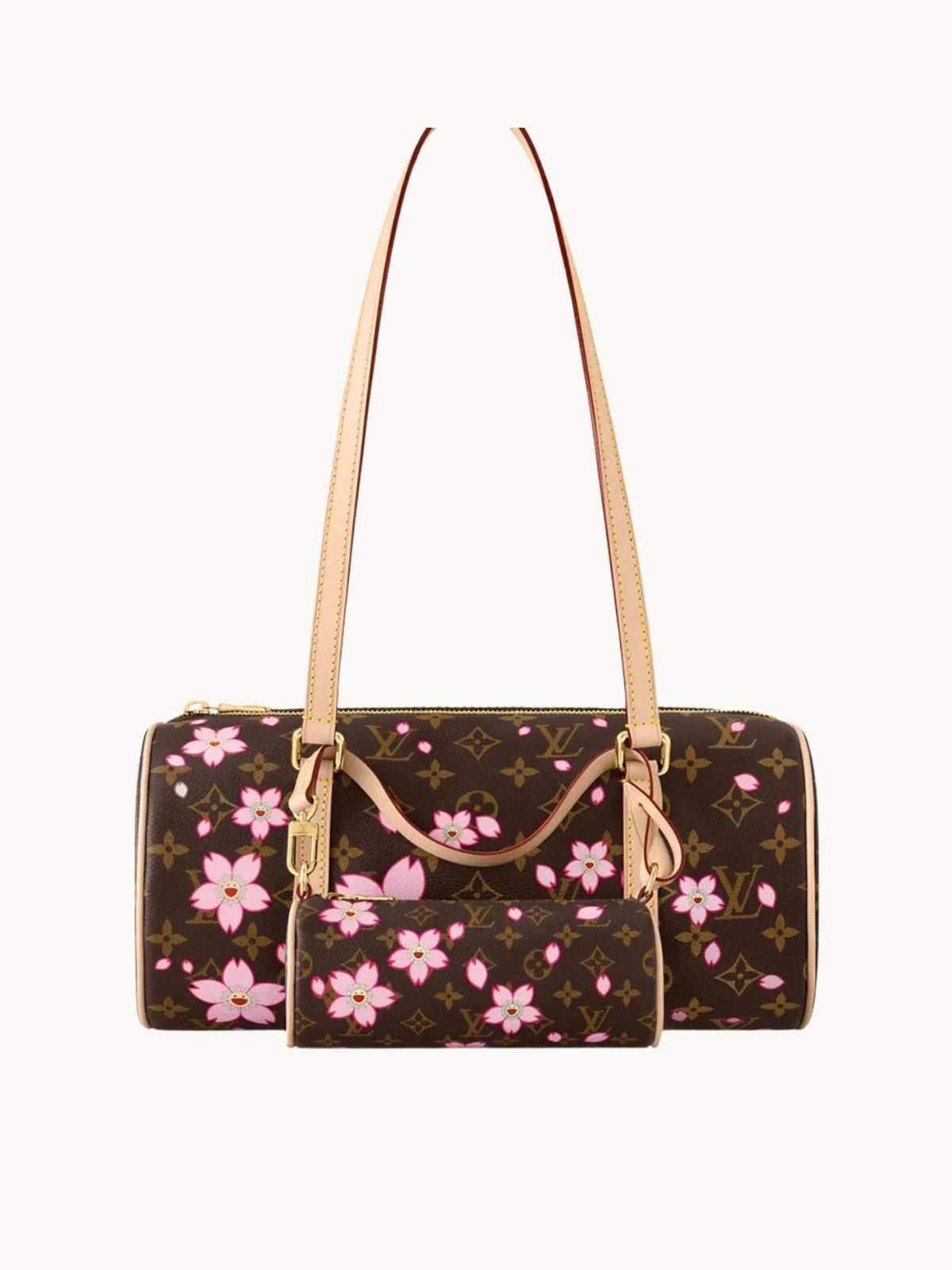 CHERRY BLOSSOM DOUBLE BAG