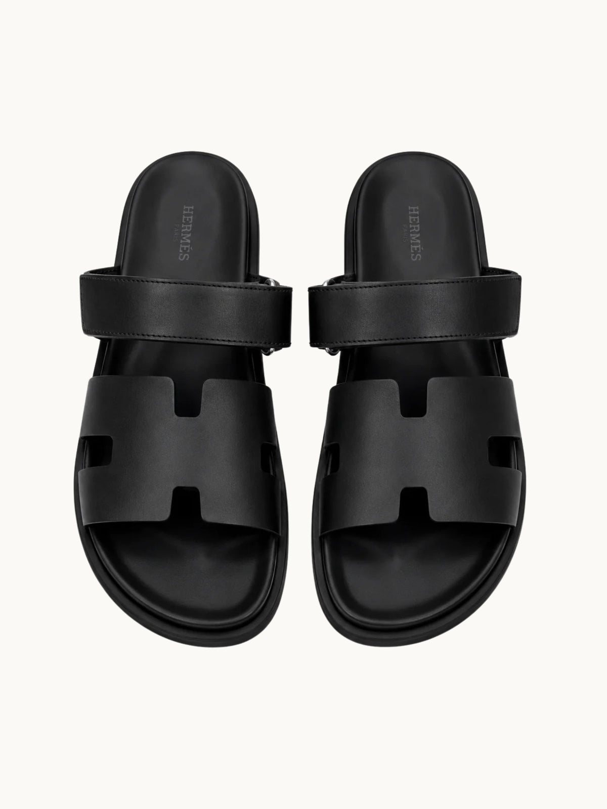 HER CHYPRA BLACK SANDALES