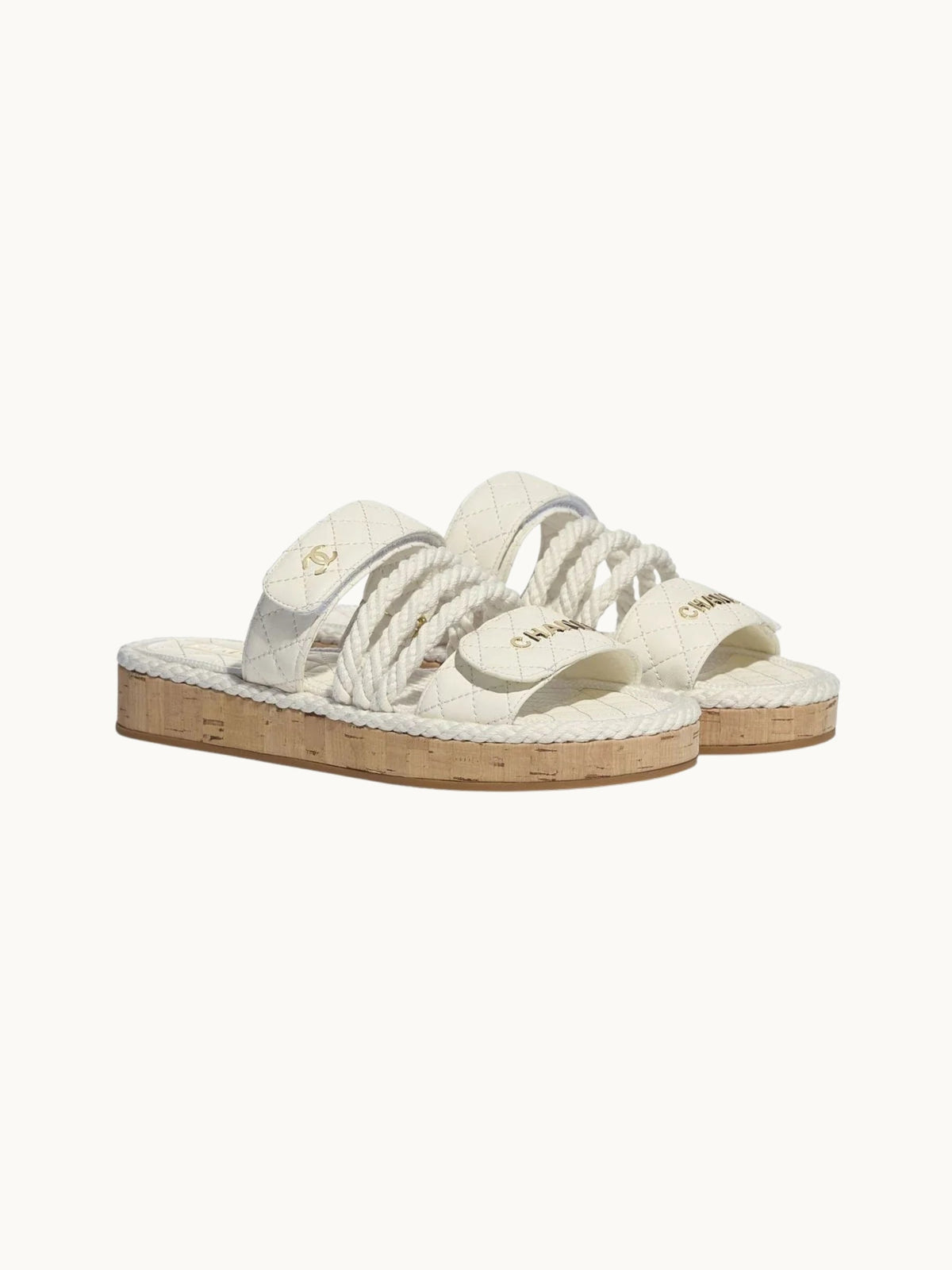 NEL WHITE BAE SANDALS
