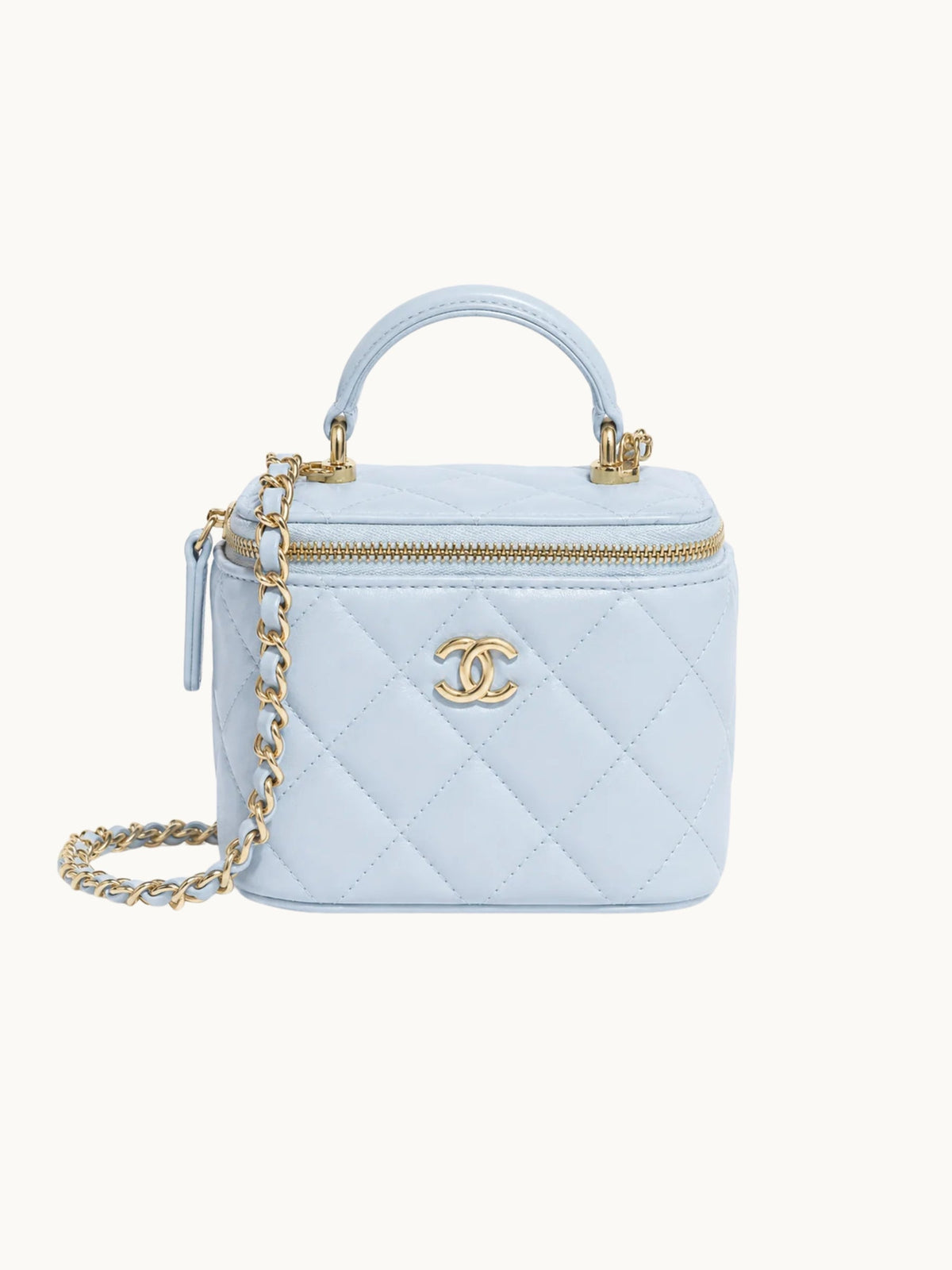 LIGHT BLUE BOX BAG