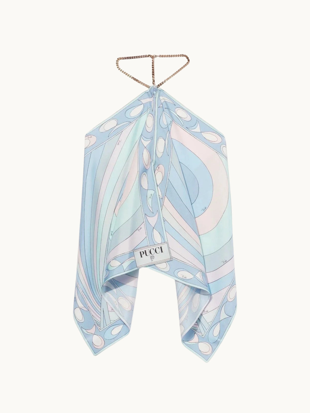 PUC SAIMY LIGHT BLUE TOP