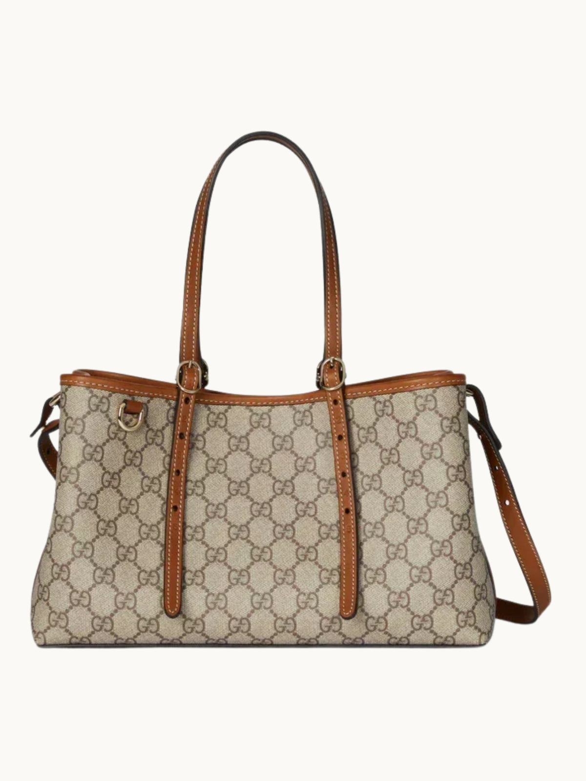 EMBLEM BROWN TOTE