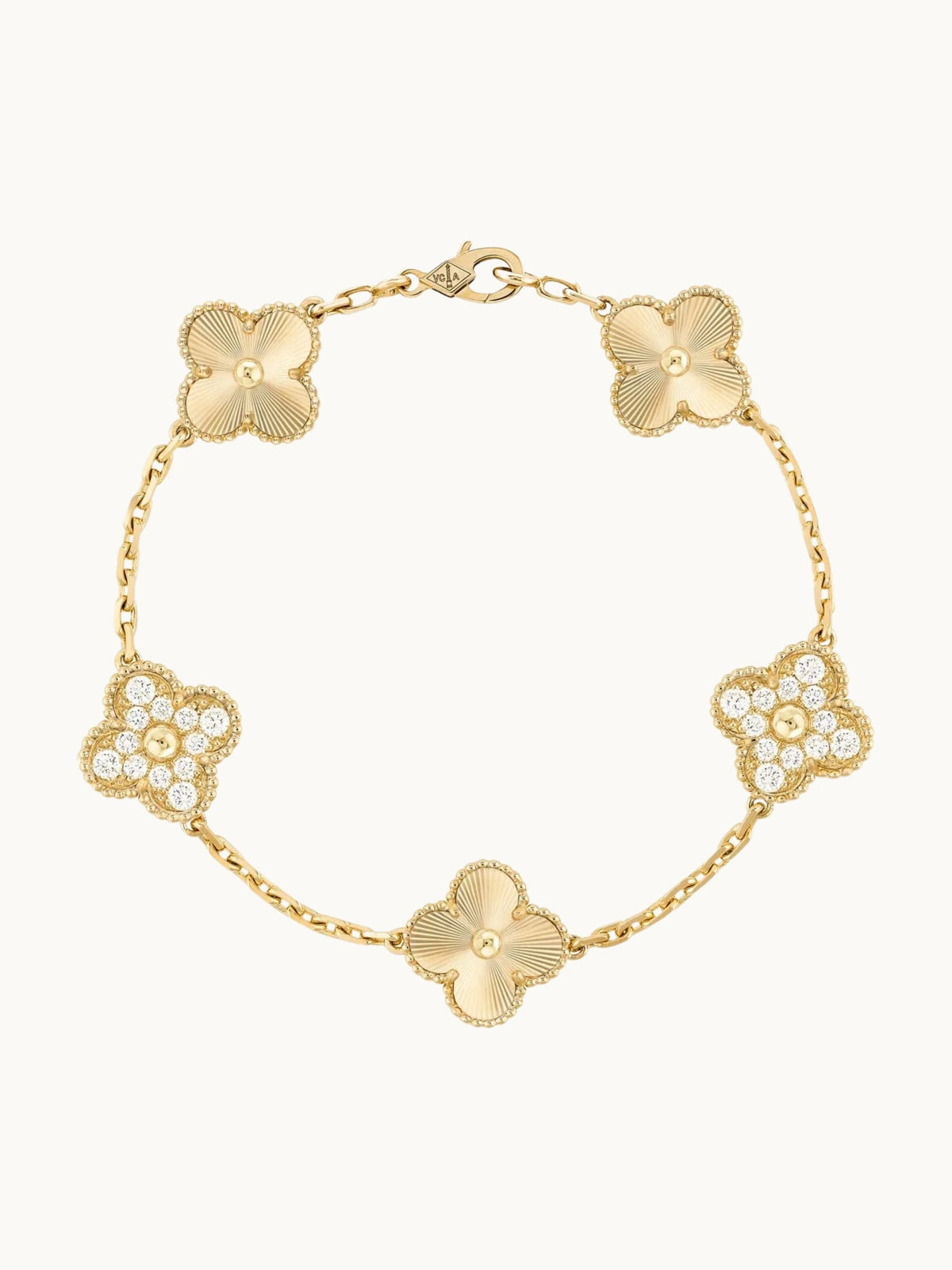 CLEAVE HALF DIAMOND BRACELET
