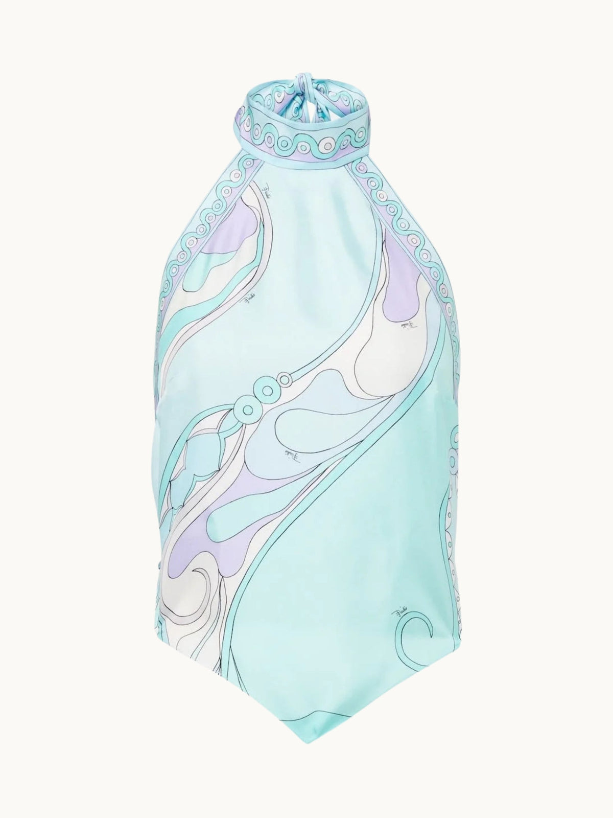 PUC CLARA TURQUOISE TOP