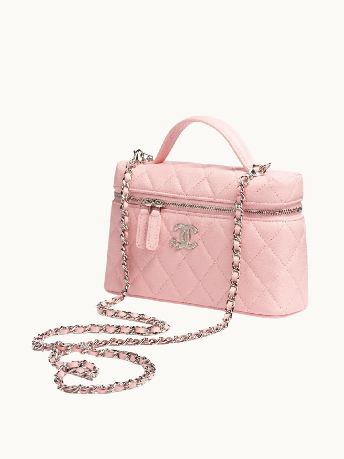 LIGHT PINK WIDE BAG