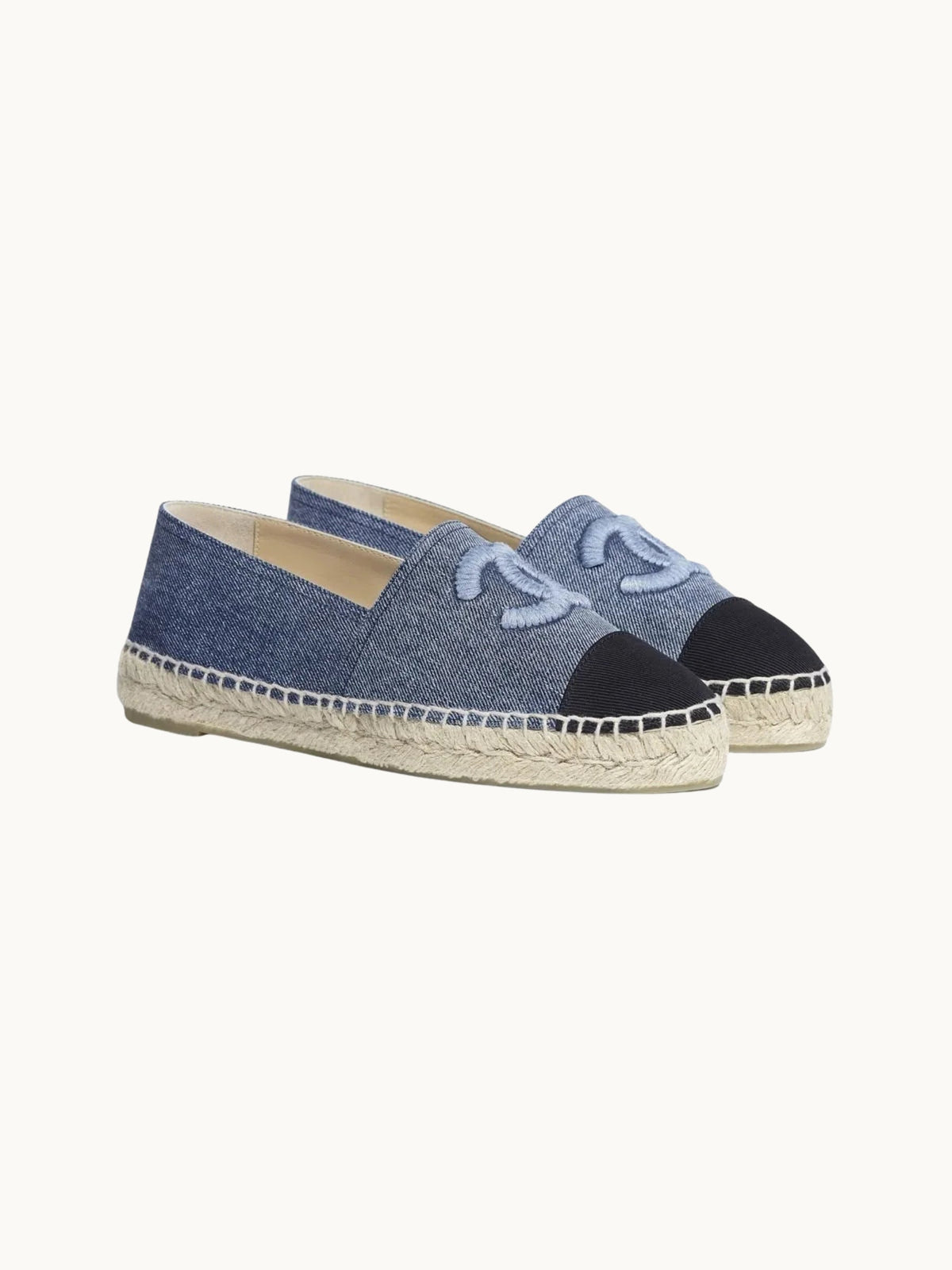NEL DENIM SLIP ON SANDALS