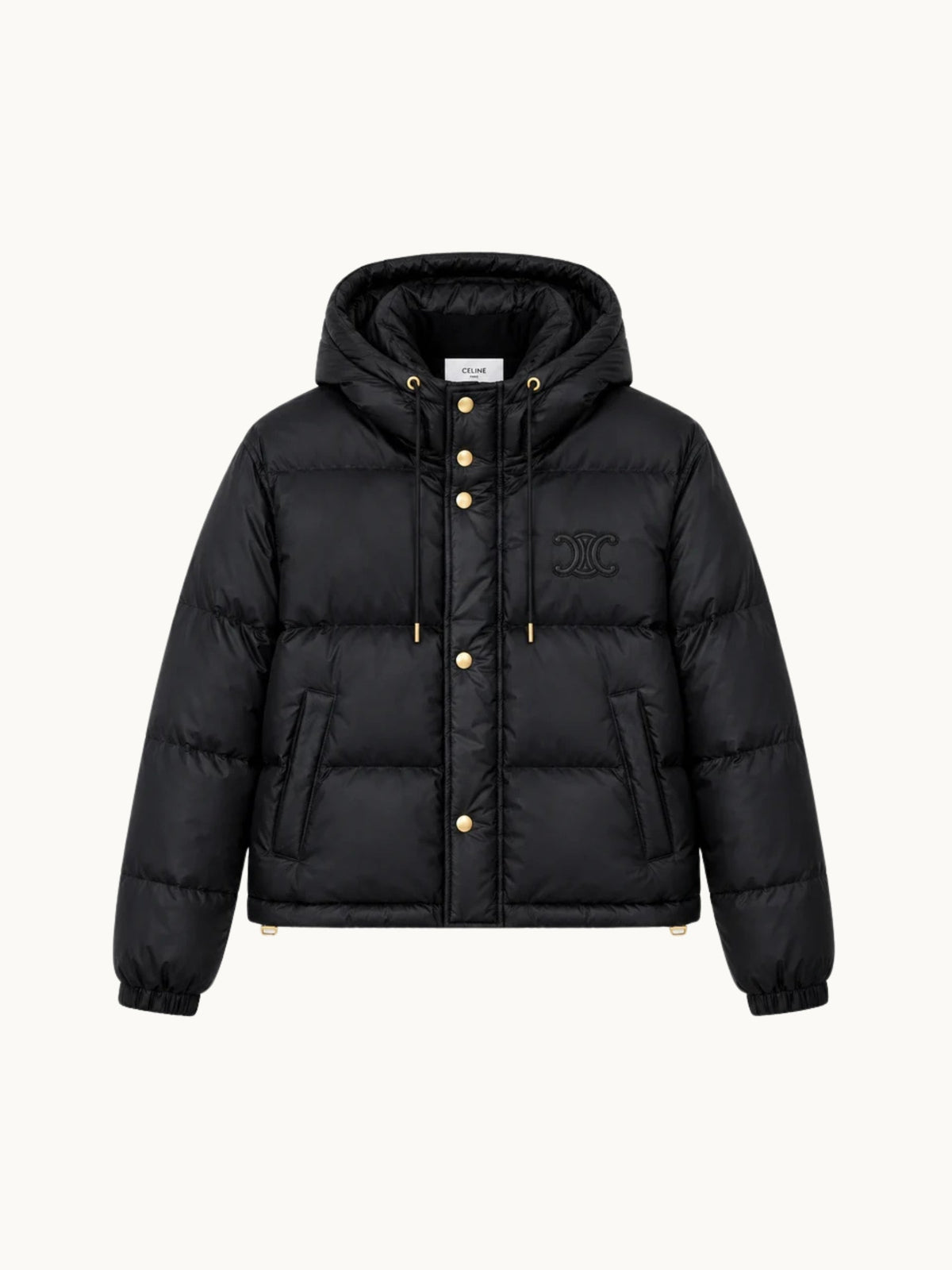 DETACHABLE COAT BLACK